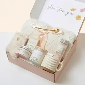 Love gift  surprise gift  Self Care Spa Gift Baskets for Women - Relaxation & Stress Relief Care Package for Mother's Day, Birthdays, and Get Well Soonbest friend birthday gift
