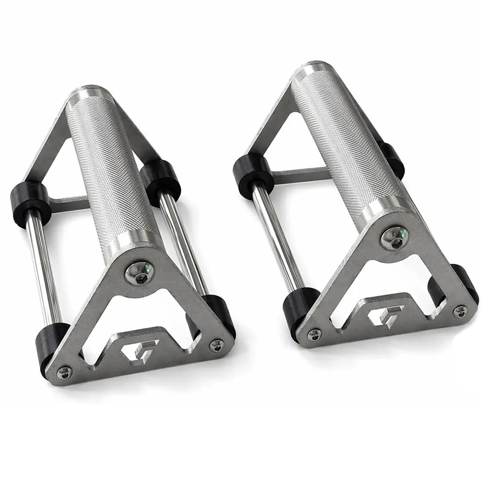 Push Up Stand, Pushup Handles with Stainless Steel Grips for Strength Training, Heavy-duty Push Up Bars with Anti-slip, Odor-free Silicone Pads,1 Pair