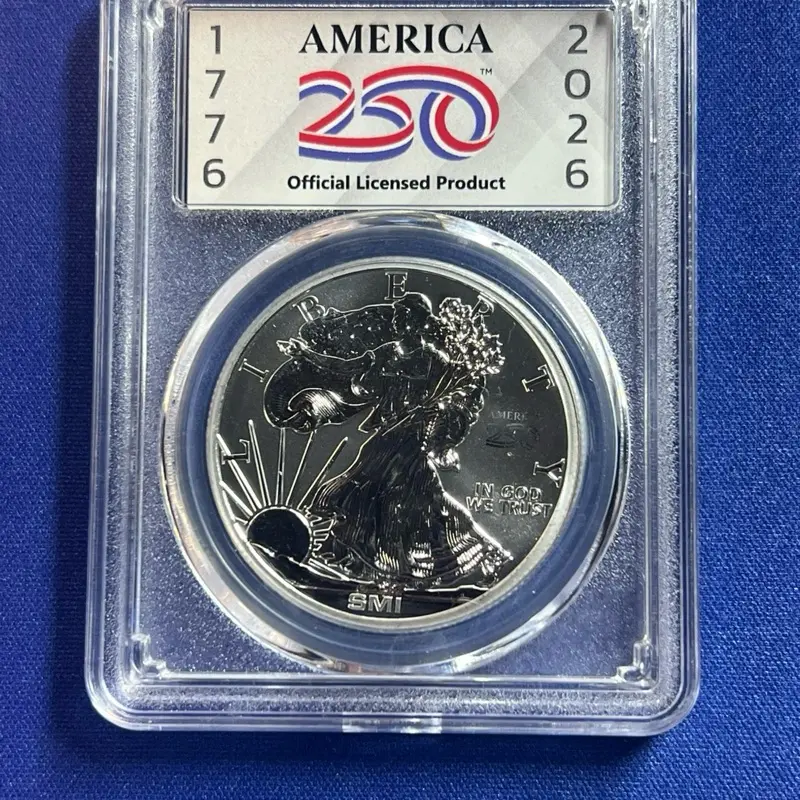 1oz silver America 250 yr silver eagle tribute