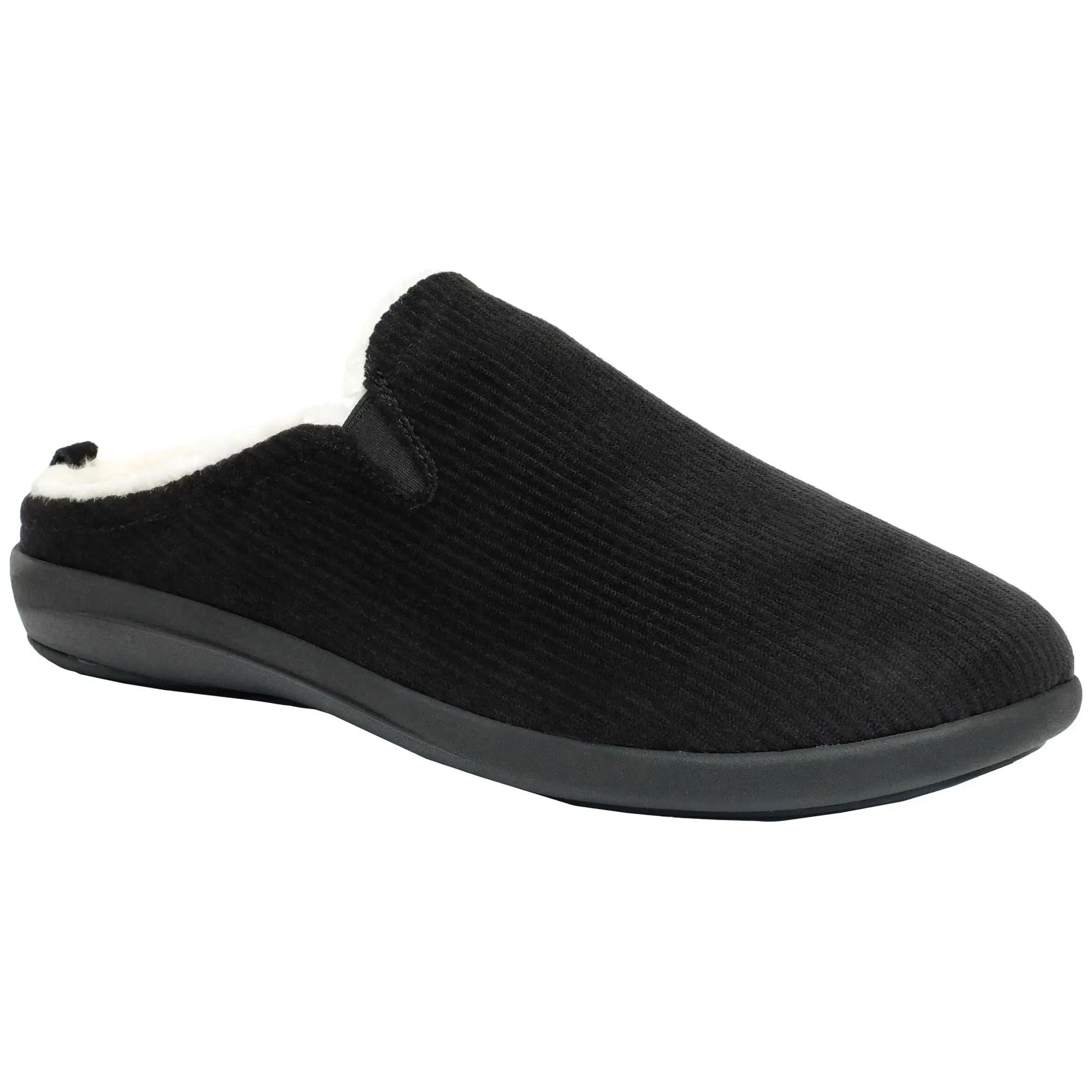 Revitalign Men's Corduroy Dundee Orthotic Slipp er