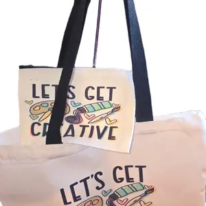 sublimation canvas tote bags
