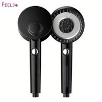 Updated Black Showerhead Set