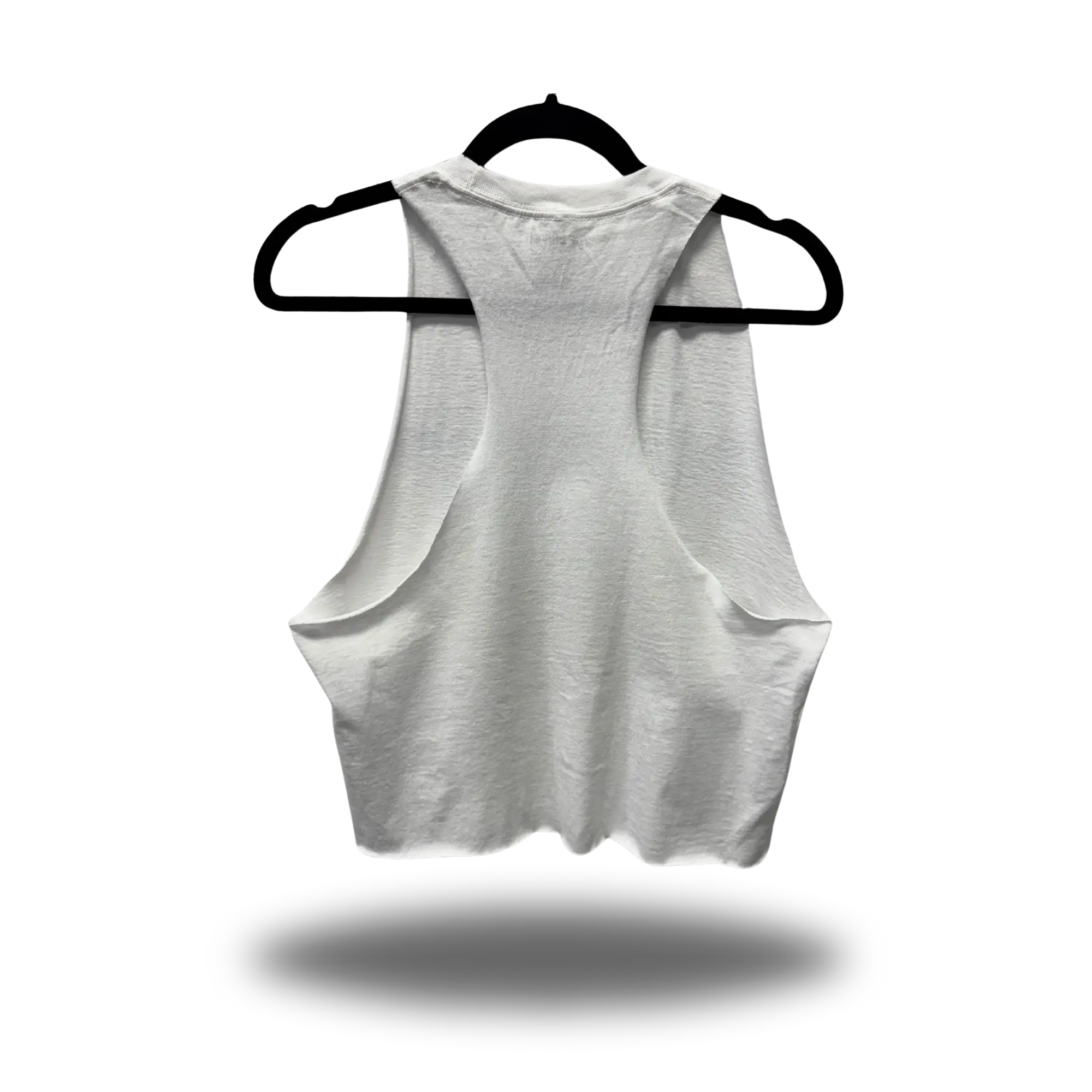 Women's Minimalist Cotton Crop Top - Round Neck, Short Sleeves, Stylish Stringer Shirt, Unisex Road Rash Protective Top