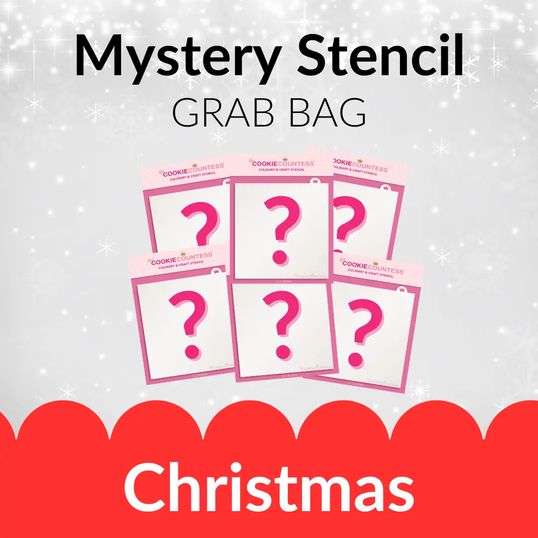 Winter / Christmas Stencil Grab bag ( 6 STENCILS)