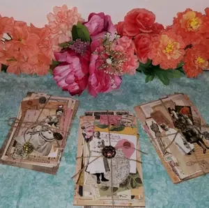 Vintage Junk Journal Scrapbooking Stationery Paper Pack Over 50 pieces