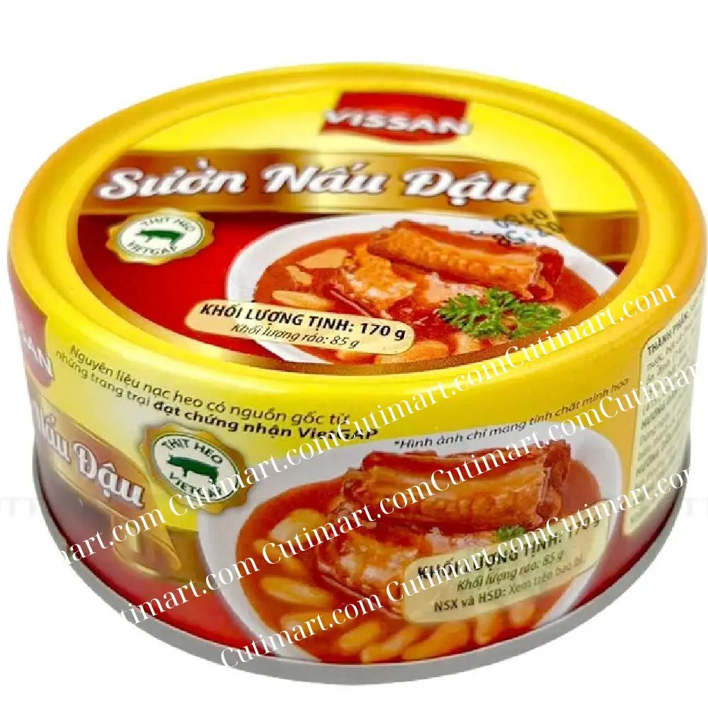 Vissan Pork Ribs Stew With White Beans (Sườn Nấu Đậu) - 5.29 Oz