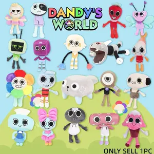 Cute Dandy's World Plush Doll, Soft Anime Character Stuffed Animal, Perfect Birthday Gift for Young Adults, Multiple Colors Available