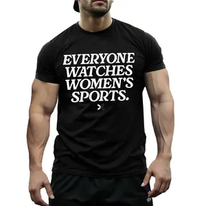 Everyone Watches Women's Sports T-Shirt for Men Women, Female Athlete Graphic Tee, WNBA NCAAW Casual Top, Women in Sports Outfit for Game Day or Basketball Bar