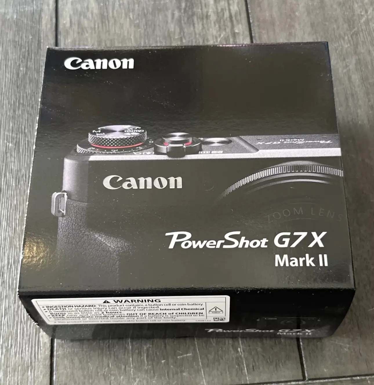 Canon PowerShot G7 X Mark || 20.1MP Point & Shoot Digital Camera Black - NEW