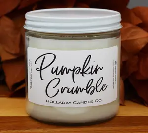 Pumpkin Crumble Fall Candle holiday candle Pumpkin Crumble Fall Candle holiday candle