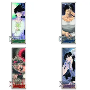 Anime Black Clover Acrylic Stand Asta Yuno Grinberryall figure Stand Plate Cosplay Prop Decor Cartoons Christmas gifts 15cm Dual