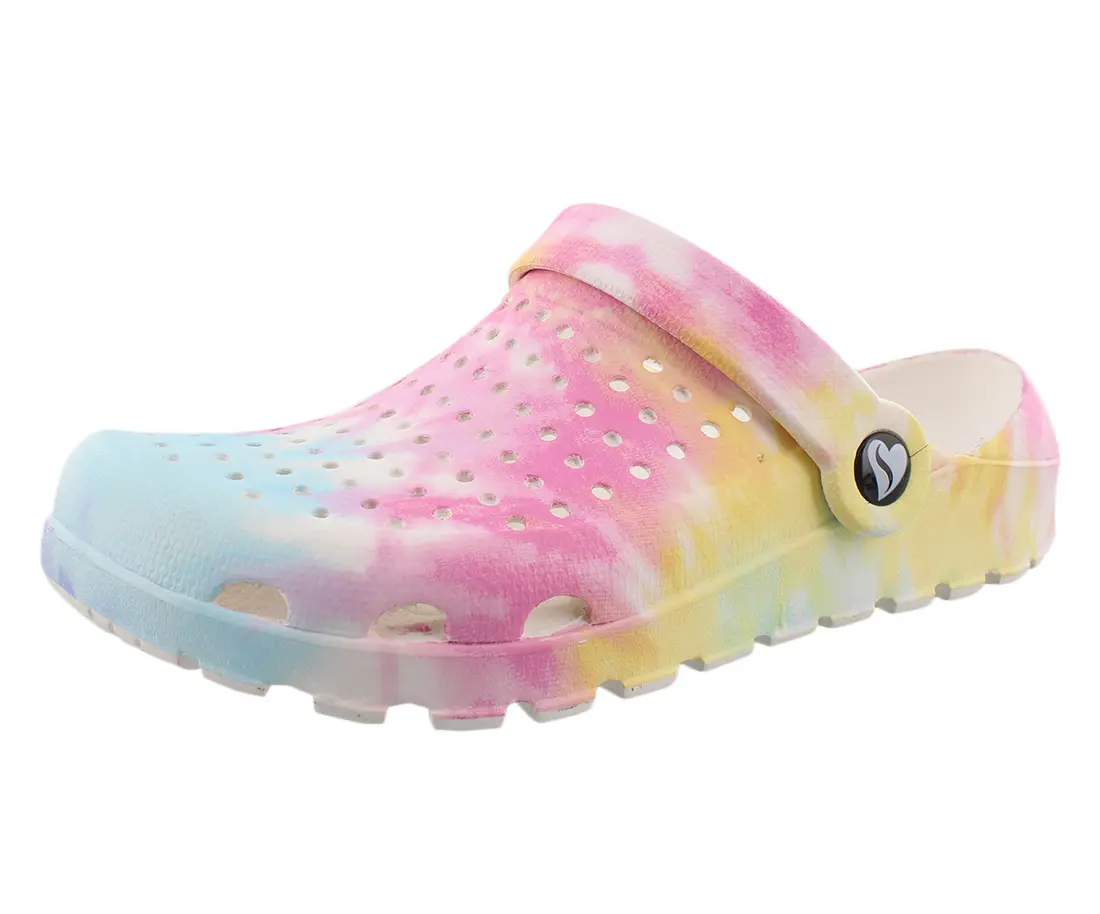 Skechers Footwear, Women's Footsteps Peace Out Foam Clogs, Lightweight Slip-On with Adjustable Strap