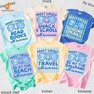 Comfort Colors Custom Last Day of School Teacher Shirt, Teacher Summer Tee, Teacher Team Shirt, Most Likely Teacher Gift, End of Year Teacher Tee, Cute Teacher Apparel - Squirrel Corner