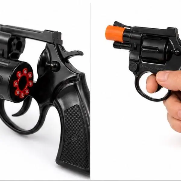 Super Cap Toy Gun with 72 Shots, Kids' Blaster for Outdoor Play