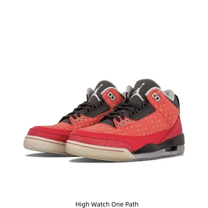 Red Black Two-Tone Leather Mid Top Jordan Casual Sneakers Dark Grey Elephant Print Side Panel Black Jumpman Logo Air Cushion Beige Rubber Outsole Daily Walking Trainers for Men Women Street Fashion