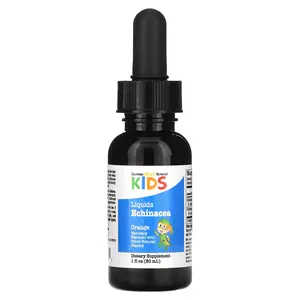 California Gold Nutrition Liquid Echinacea For Children, No Alcohol, Natural Orange, 1 fl oz (30 ml)