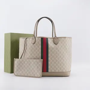 Pre-owned GUCCI pvc Tote Bags Ophidia Large Tote Bag BGP222946