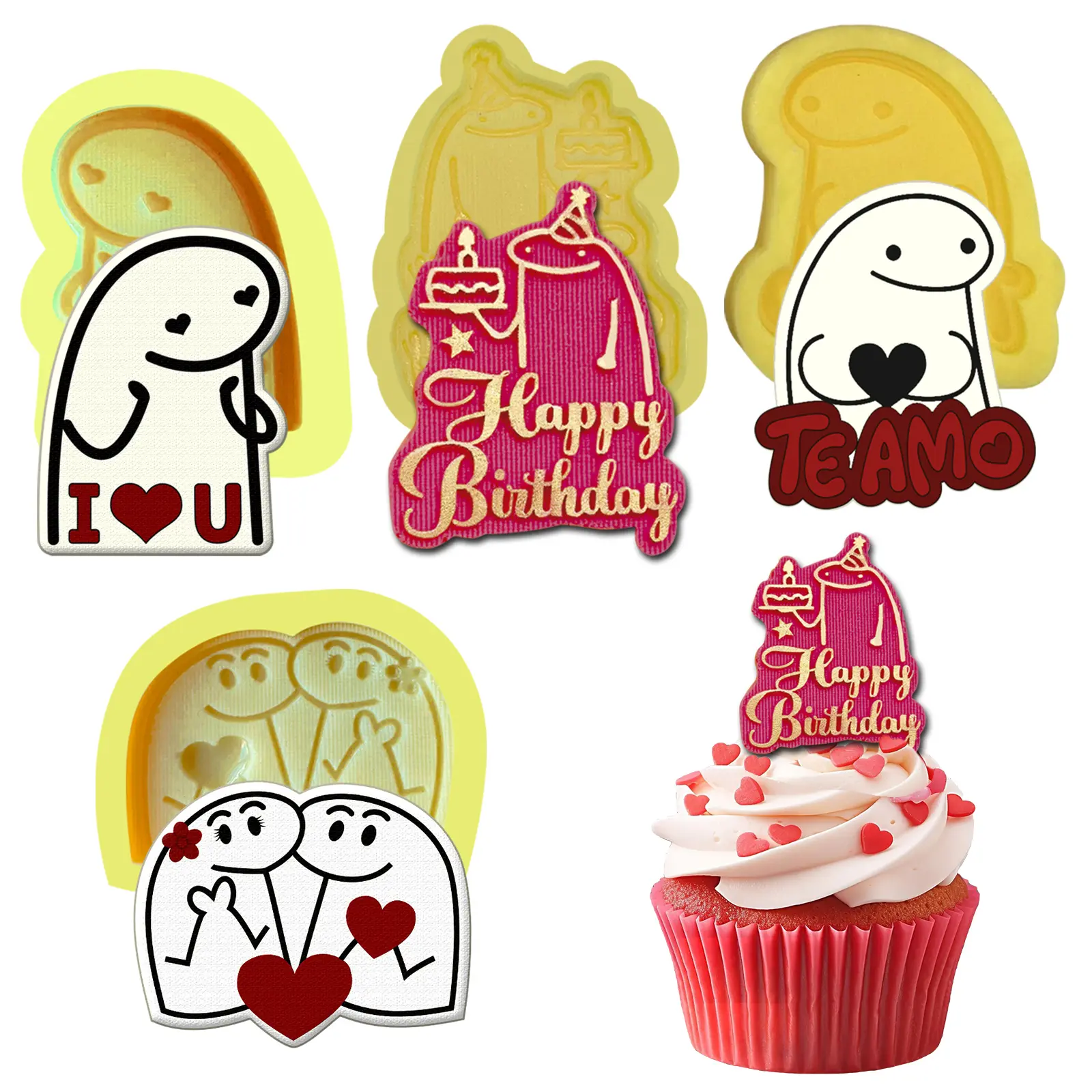 Flork love mold perfect size chocolate covered strawberries