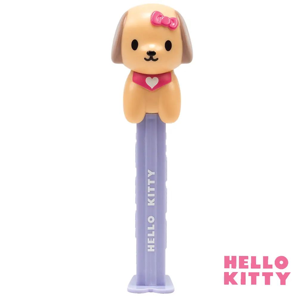 Hello Kitty Puppy PEZ Dispenser & Candy Refills