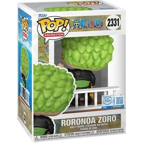 One Piece Straw Hat Pirates Roronoa Zoro Funko Vinyl Figure #2331 - Entertainment Earth Exclusive