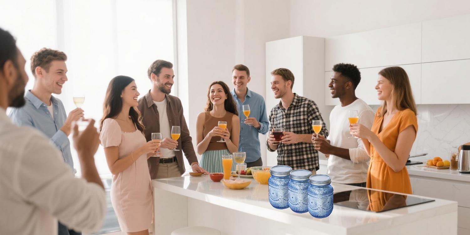 4/6 Pack 32 oz Sunflower Print Clear/ Blue/ Green/ Pink Wide Mouth Mason Jars for Preserving,Jam,Honey for Storing All kinds of Food