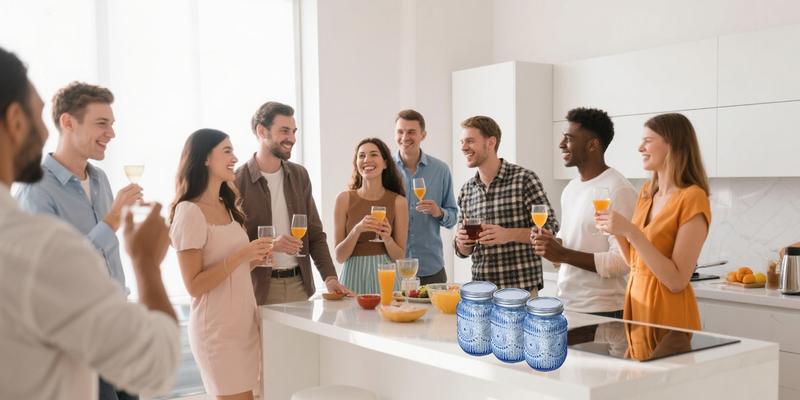 4/6 Pack 32 oz Sunflower Print Clear/ Blue/ Green/ Pink Wide Mouth Mason Jars for Preserving,Jam,Honey for Storing All kinds of Food