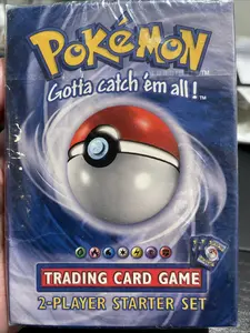 Pokemon 2-Player Starter Theme Deck Set Factory Sealed 1999 Shadowless