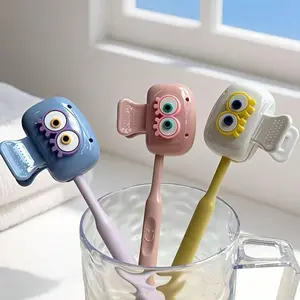 Cute Eye-Shaped Toothbrush Holder, Portable Travel Toothbrush Case, Dust-Proof Design, Dustproof Toothbrush Holders for Home & Travel Use, Ideal Gift for Friends & Travelers, Toothbrush Storage, Toothbrush Protector