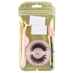 Fox Eye Lashes Wispy Eyelashes Natural Look Clear Band Lashes Fluffy Faux Mink Lashes Strip Natural False Lashes
