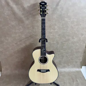 High Glossy 916 Acoustic Guitar, Ebony Fingerboard, 6 Strings, 20 Frets, Cocobolo Side and Back Panel, Professional Acoustic Guitar