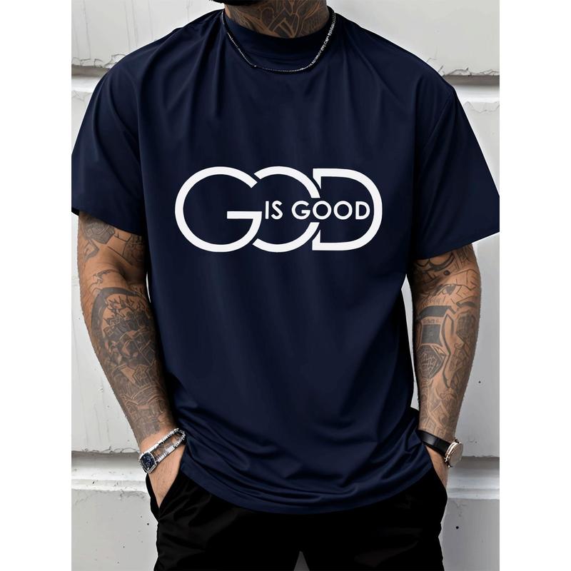 "God is Good" Faith-Based Graphic T-Shirt | Christian Streetwear Short Sleeve Tee for Men & Women