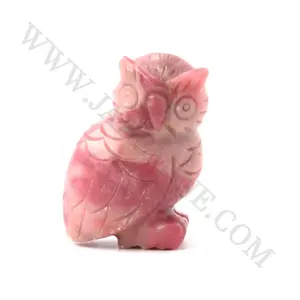 Owl, Rhodonite