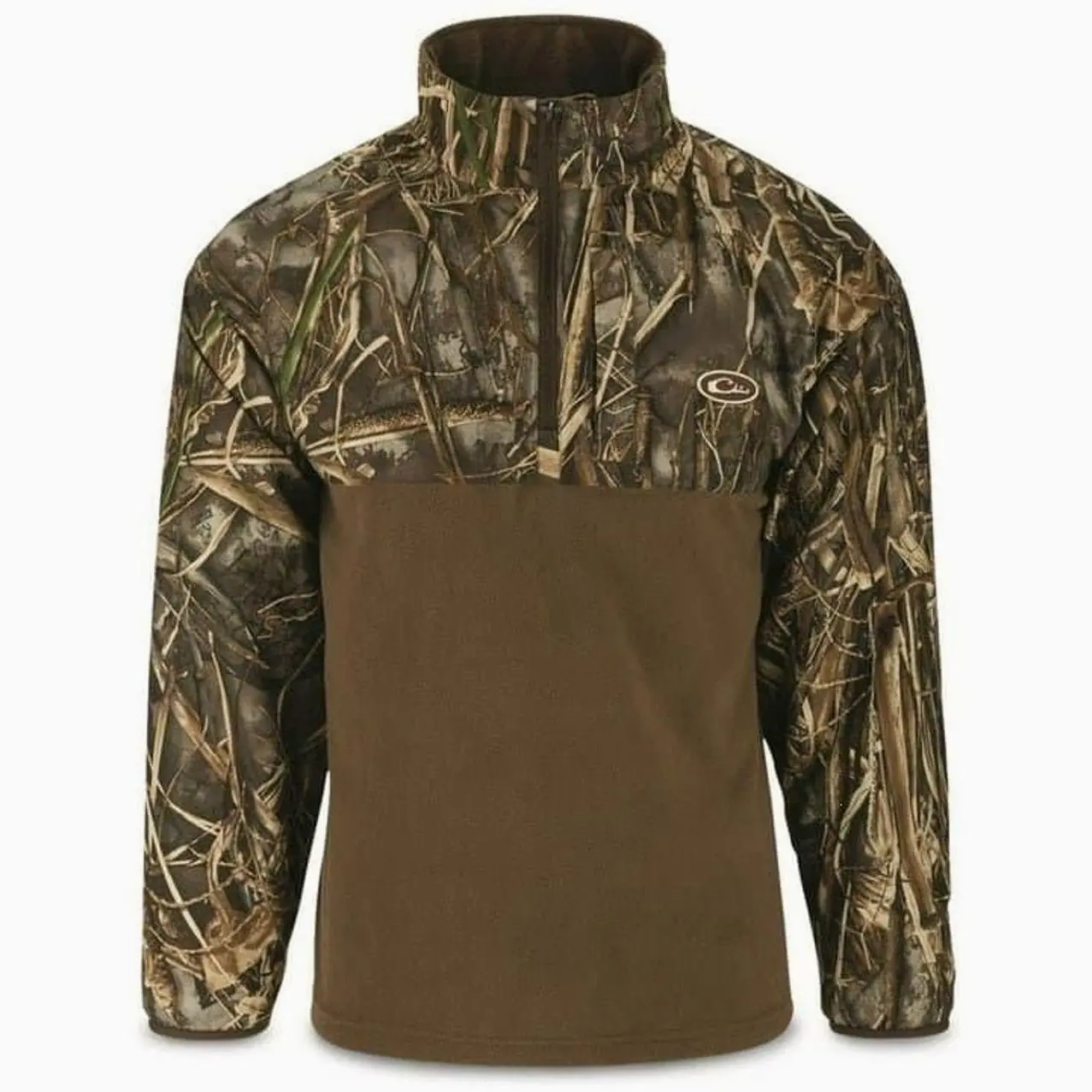 No chest pocket Quarter Zip Jacket Drake Pullover Sale Drake Waterfowl MST 1/4 Zip Refuge Eqwader Jacket