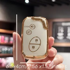 Luxury TPU Keychain Set for Lexus GX460, RX350, ES350, IS250, LX570, IS350, Gs430, GS300, GS450h-Durable Car Accessories