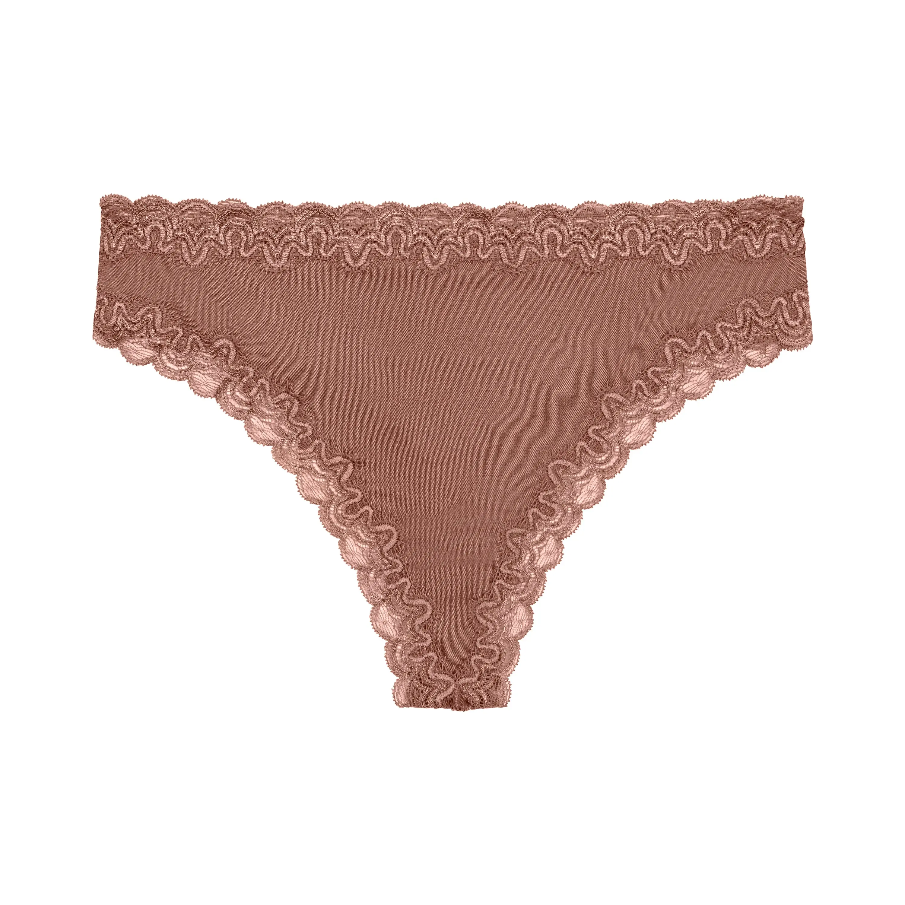 Soft Silk Thong Underwear