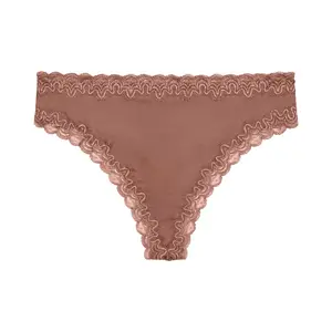 Soft Silk Thong Underwear