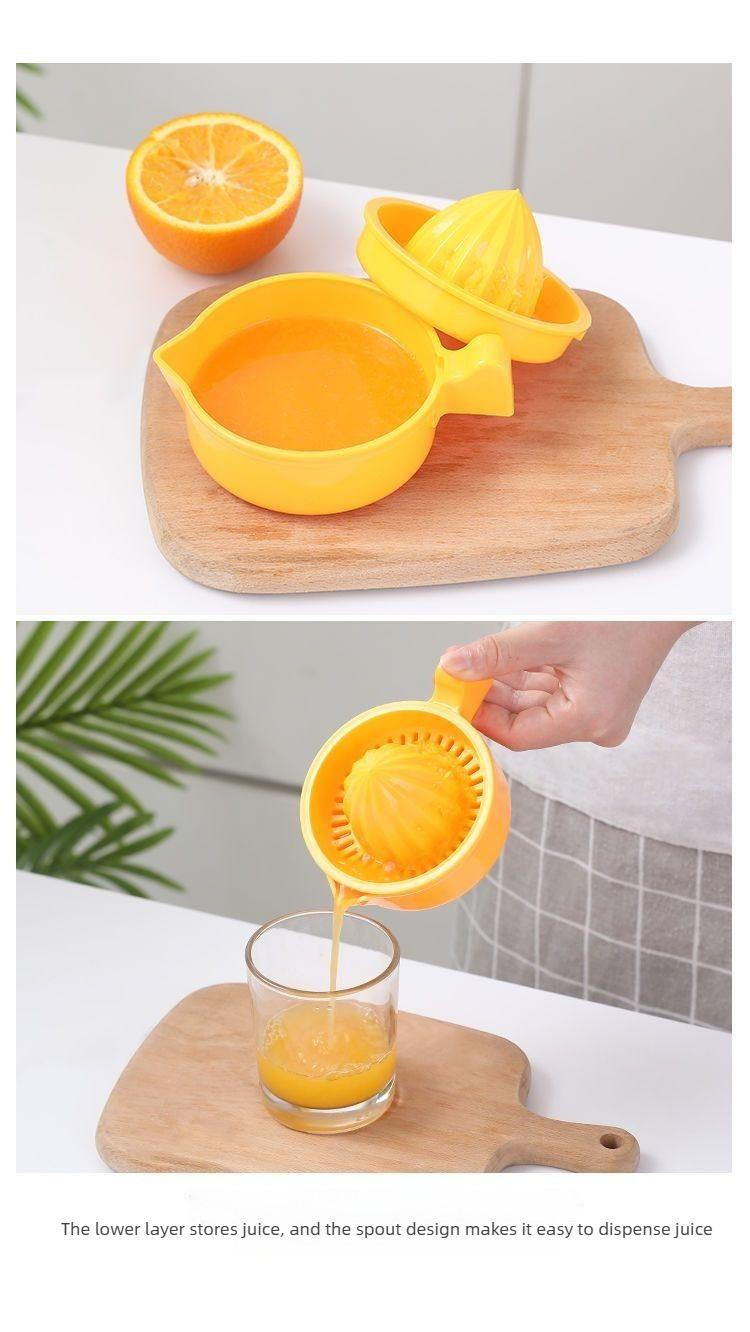 2PCS Orange & Lemon Manual Juicer, Multifunctional Fruit Juicer for Home Use — Juice Press/Juice Extractor