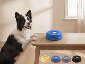 Monment Food Grade Silicone Dog Slow Feeder For Liquid Treats With Suction Pads, Dog licking bowl, No Spill Dog Enrichment Dog Bowl, Nutrition Feeding, Dog boredombuster, Anxiety Relief Bowl, Anti Slip Dog&Cat Bowl, Oral Hygiene& Tongue Cleaning