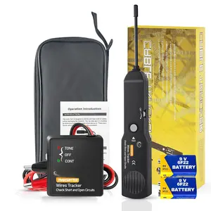 Wire Tracer Electrical,Circuit Tracer,Automotive Electrical Open&Short Finder Circuit Tester,Wire   Electrical,Automotive Wire Tester Electrical Tool DC 6-42V( 2 count Included)