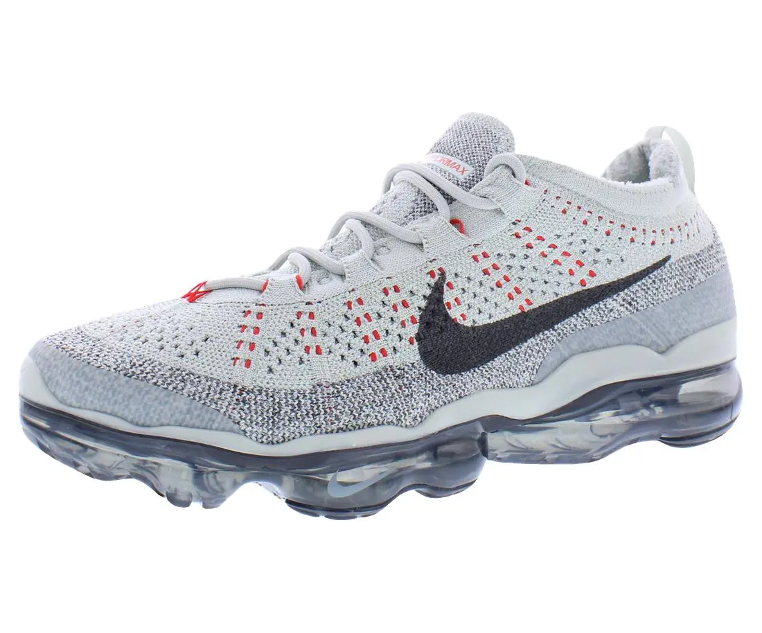 Nike Air Vapormax 2023 Flyknit Unisex Shoes, Color: Light Silver/Smoke Grey