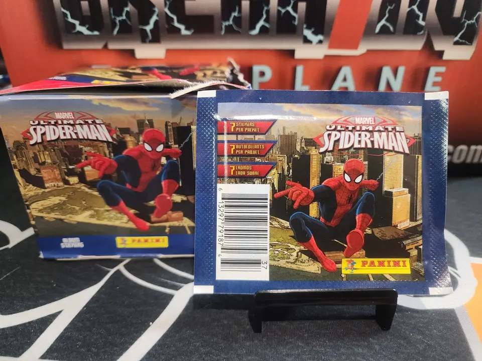 Ultimate Spiderman Panini Marvel Sticker Pack Ultimate Spiderman Panini Marvel Sticker Pack