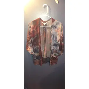 Time and True Upcycle Open Sweater Cardigan - Size Small