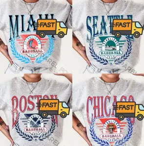 Baseball 2026 Shirt for All team Vintage T-Shirt, All Star Game Day Retro Outfit, Comfortable Cotton Shirt, Gift for Baseball Fans A2 V8CY7