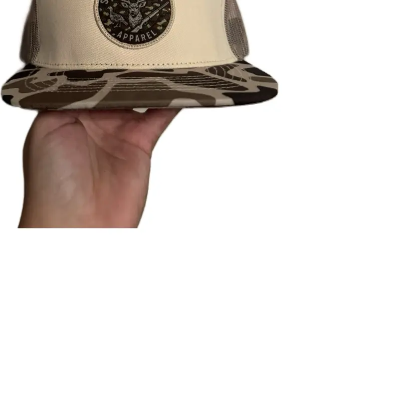 The og green camo truckers hat