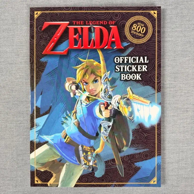The Legend of Zelda Official Sticker Book, Over 800 Stickers!