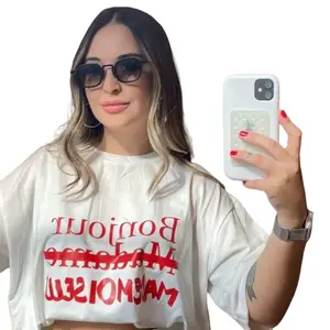 Bonjour Camisa Oversized - Women's Top Shirt - Shirts Womenswear