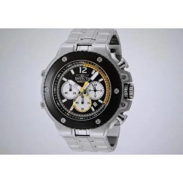 56mm Invicta Racing Chronograph Silver-Black 48316 Watch