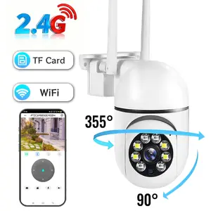 Smart Security Camera , 360° Pan-Tilt Home Security Camera with AI Motion Detection, Baby/Pet Monitor with Phone App, 2-Way Audio, Night Vision,2.4GHz Indoor WiFi Camera Supports Cloud/TF Storage