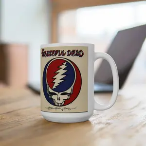 Grateful Dead Mug Iconic Rock Band Coffee Cup Coffee Lover Gift 11oz 15oz