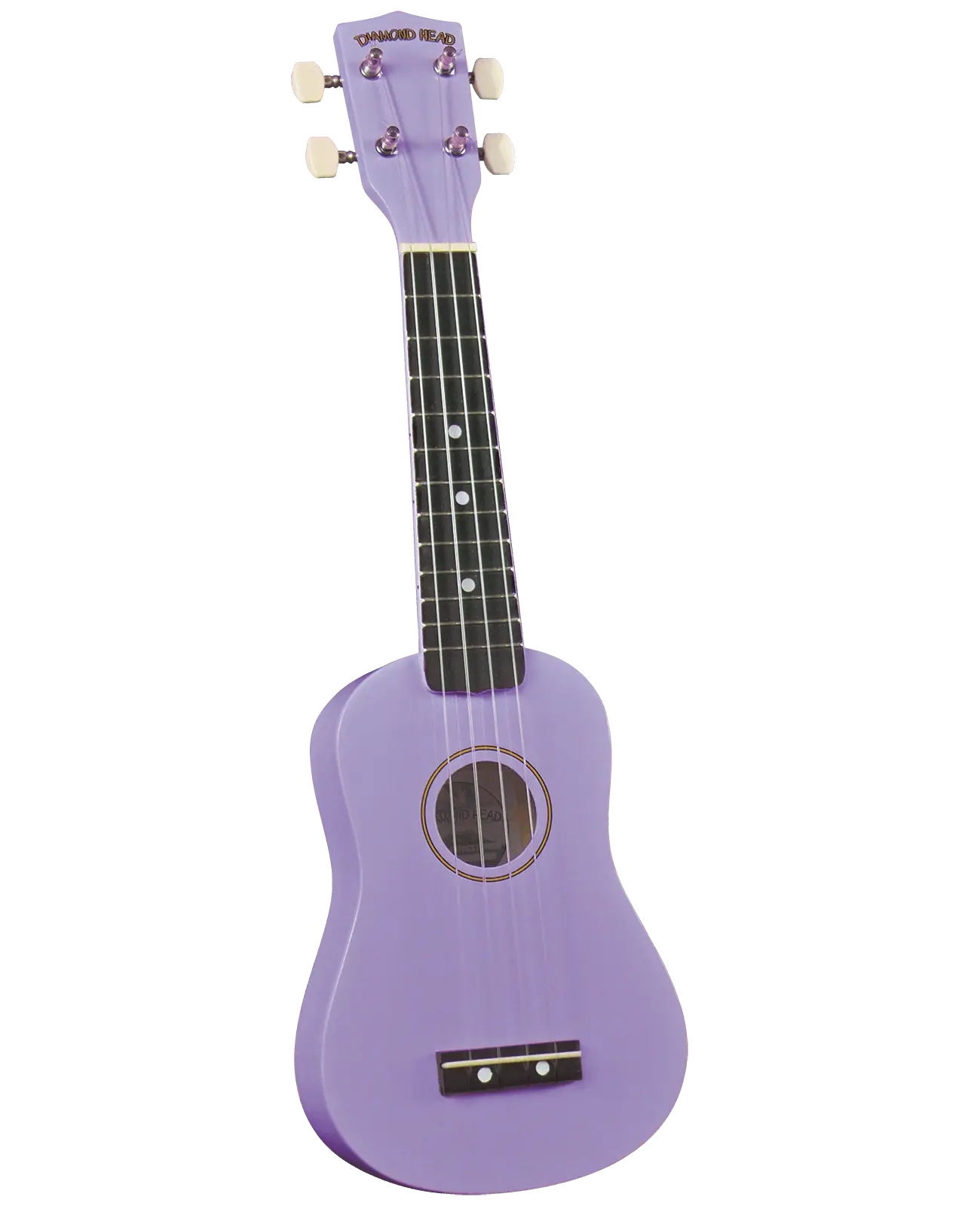 Diamond Head DU118 Maple Soprano Ukulele with Bag Violet